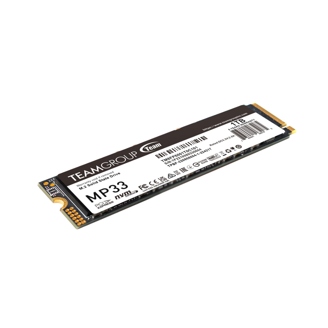 TeamGroup M.2 SSD on a white background