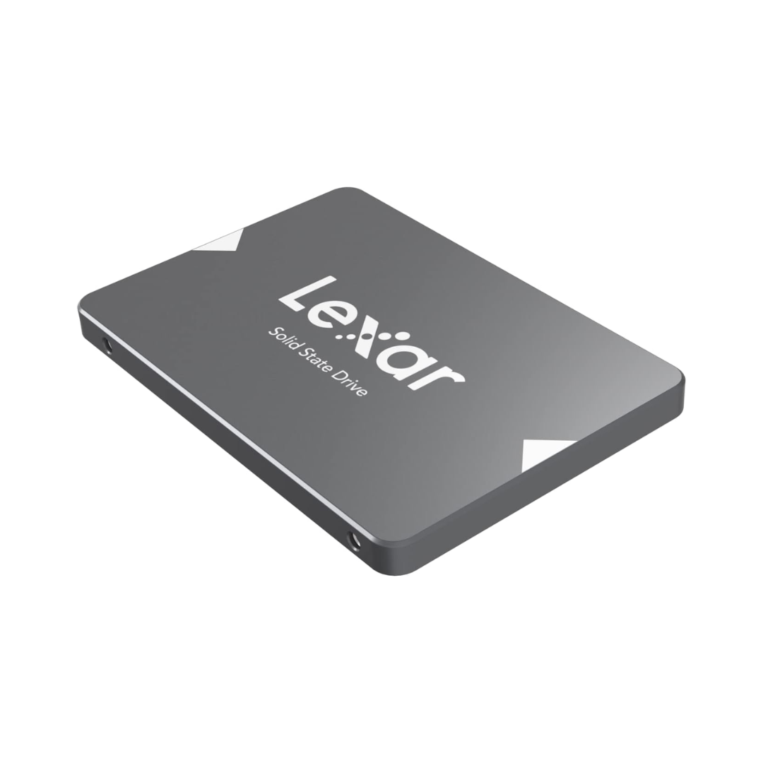 Lexar solid state drive on a white background