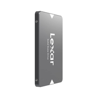 Lexar solid state drive on a white background