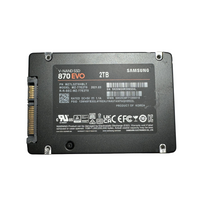 Samsung 870 EVO 2TB SSD on a white background