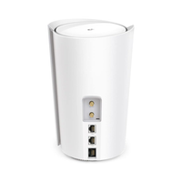 White router with multiple ports on a white background