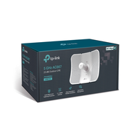 TP-Link outdoor CPE packaging on a white background