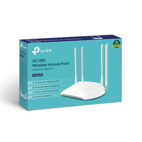 TP-Link AC1200 Wireless Access Point packaging on a white background