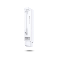 White outdoor wall light fixture on a white background