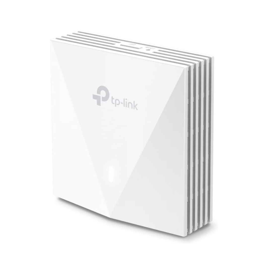 TP-Link Wi-Fi 6 mesh router on a white background