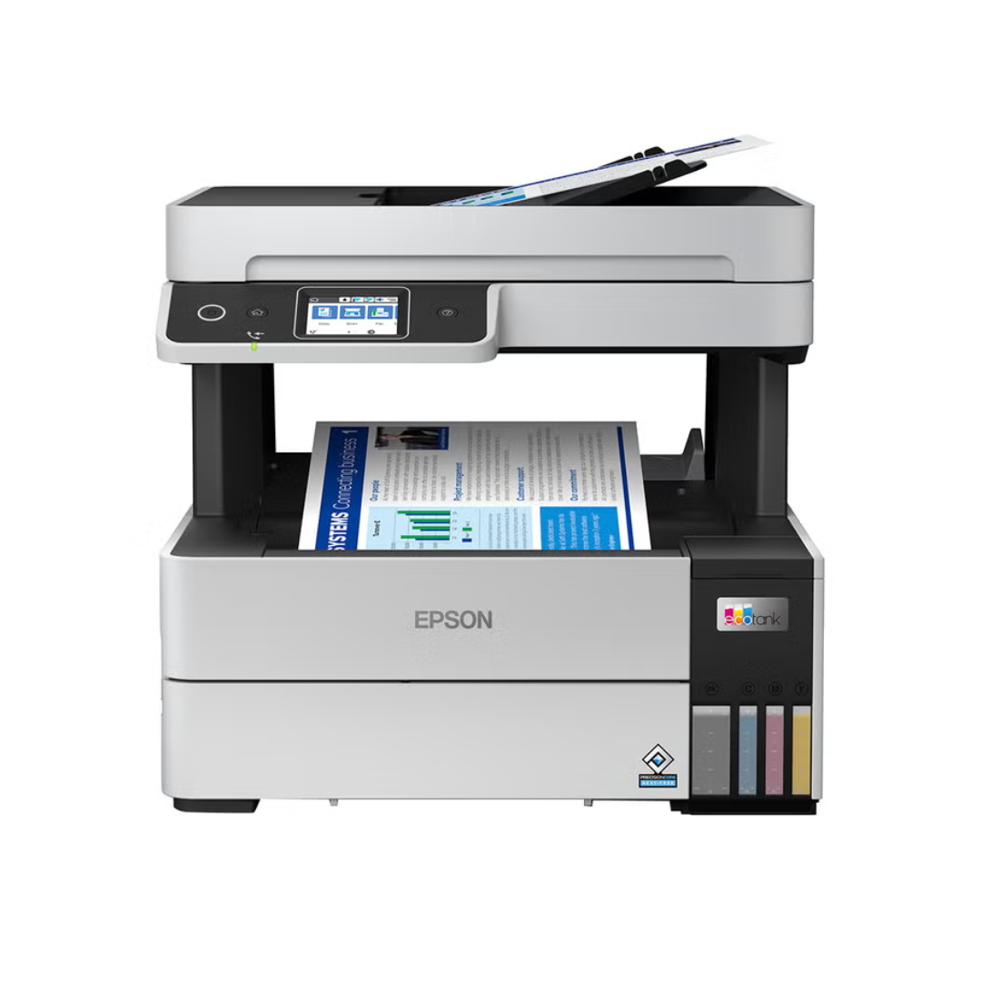 Epson printer on a white background