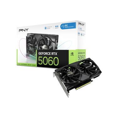 PNY GeForce RTX 5060 Dual Fan OC – 8GB GDDR6 Graphics Card