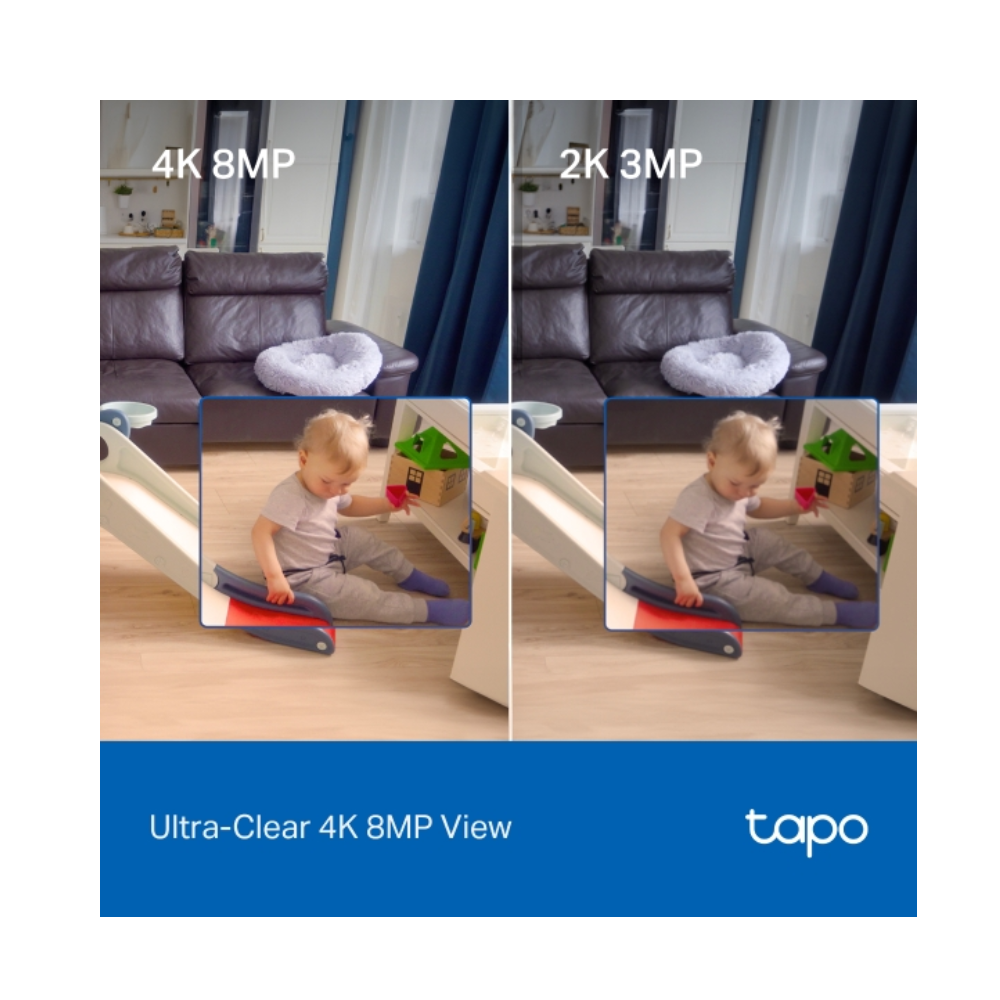 Tp-Link Pan/Tilt AI Home Security Wi-Fi Camera Tapo C250