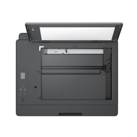 Black laser printer on a white background