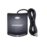 Haysenser card reader with USB cable on a white background