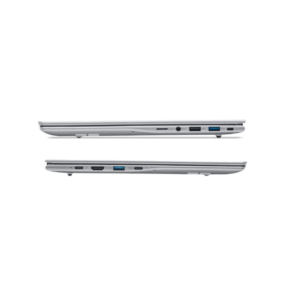Acer Aspire Lite 15.6" FHD Laptop – Intel Core Ultra 7 155U, 16GB RAM, 512GB Gen4 SSD, FreeDOS, Silver | NX.DTHEM.002