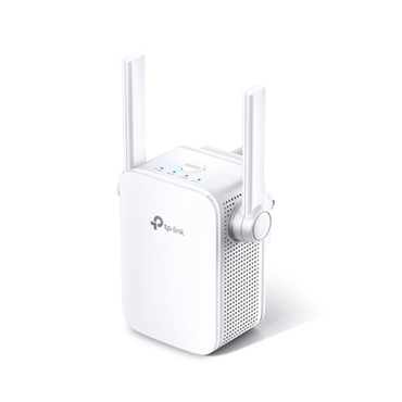 White router with antennas on a white background