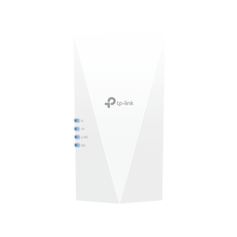 TP-Link router on a white background