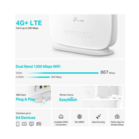Tp-Link AC1200 4G+ Cat6 Wireless Dual Band Gigabit Router Archer MR505