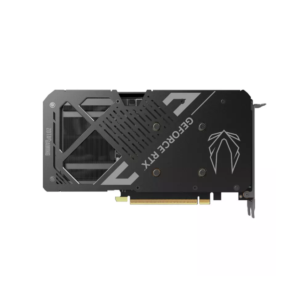 Graphics card with 'GeForce RTX' branding on a white background