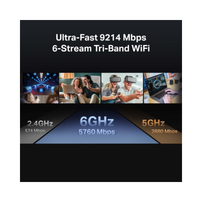 Tp-Link Tri Band WiFi 7 BE9300 Router Archer BE550